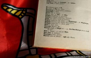 Мэнский словарь, фото любезно предоставлено Rhisiart Hinck / Flickr
