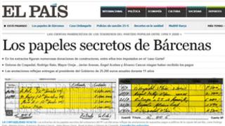 Скриншот интернет-издания El Pais, 31 января