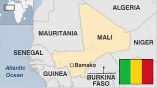 Map of Mali
