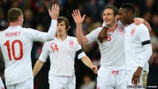 Frank Lampard celebrates