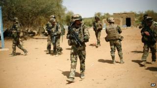 French troops in Gao (10 February 2013)