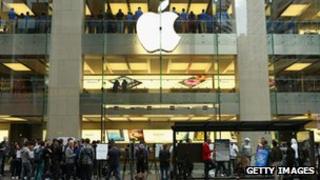 An Apple store in Australia