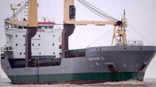 Esther C cargo ship