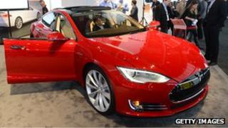 Салон Tesla Model S