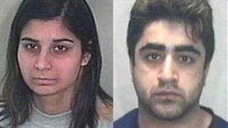 Zahbeena Navsarka and Subhan Anwar