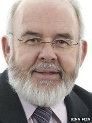 Francie Molloy has been selected as Sinn Fein's candidate in Mid-Ulster