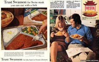 Реклама Swanson и Vesta 1960-х и 70-х годов
