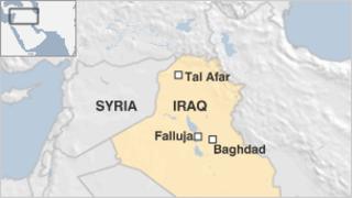 Map of Iraq