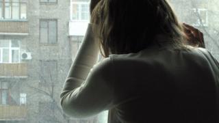Жертва домашнего насилия в Москве (файл изображения)
