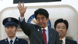 Shinzo Abe's US visit has sparked angry responses in China