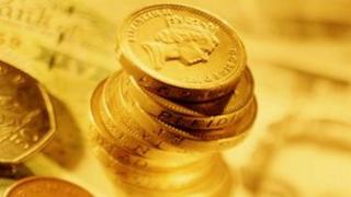 Pile of coins