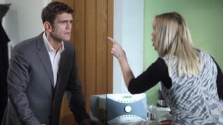 Scott Maslen and Samantha Womack