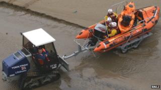 Rescuers