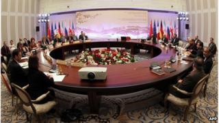 Iran and P5+1 meet in Almaty (26/02/13)