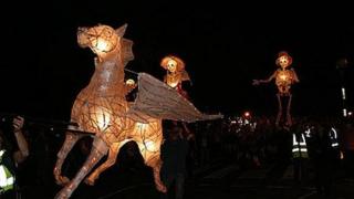 Kendal Torchlight parade