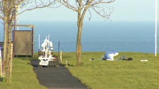Scene of security alert