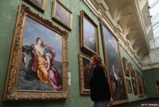 Baroque paintings from Sir Denis Mahon's collection - including The Rape of Europa by Guido Reni - at London's National Gallery