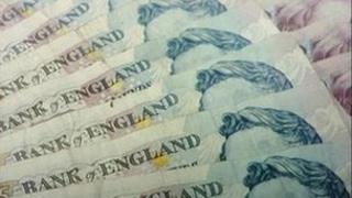 five pounds notes