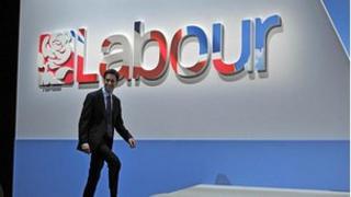 Ed Miliband at the 2011 party conference