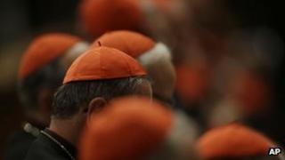 Cardinals in the Vatican