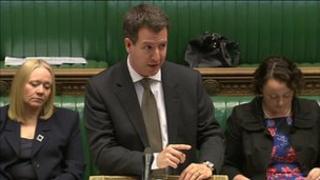 Shadow Treasury minister Chris Leslie during Tuesday's debate