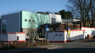 The new library at West Bridgford
