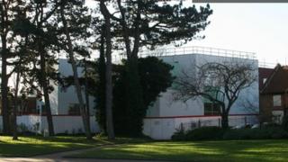 West Bridgford Library from Bridgford Park