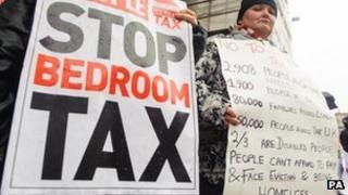 Bedroom tax poster
