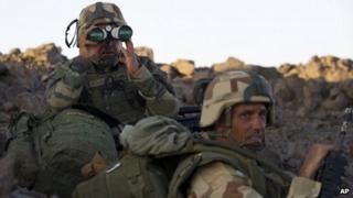 French soldiers in northern Mali (1 March 2013)