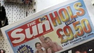The Sun newspaper