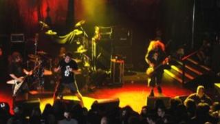 Napalm Death in concert