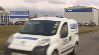 DM Design van and office