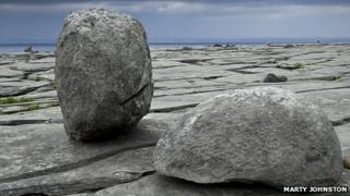 The Burren in County Clare