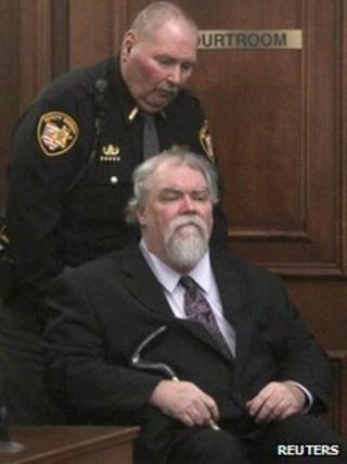 Richard Beasley in court in Akron, Ohio on Wednesday