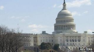 The US Capitol building