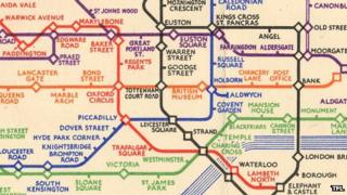 1933 underground map