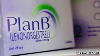 File photo of Plan B, or "morning after" contraceptive pill available over the counter to all ages
