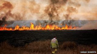 Fire at Parkgate