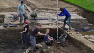 Archaeological excavation
