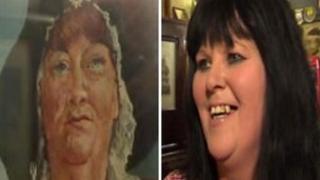 Darlun o Jemima Niclas a Jacqui Scarr
