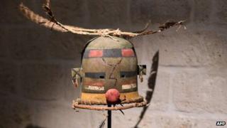 The Acoma sacred mask