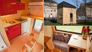 Interiors and exteriors of QB2