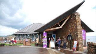 The exterior of the Scottish Seabird Centre