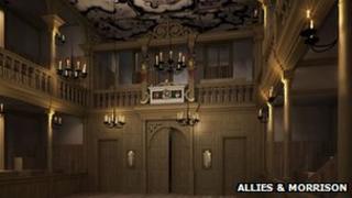 CGI конструкция того, как будет выглядеть Якобинский театр