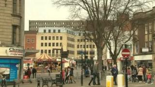 Northampton town centre