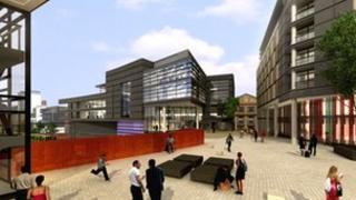 CGI image of development