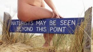 Studland Beach nudist