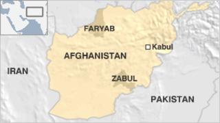 Map of Afghanistan