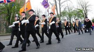 Orange Order parade
