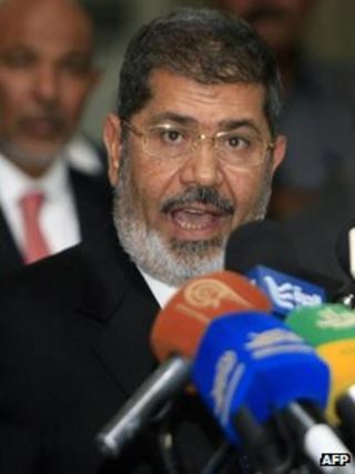 Egypt's President Mohammed Morsi